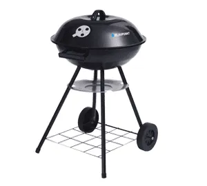 Blaupunkt GC401 Kugelgrill mit Deckel und Thermometer