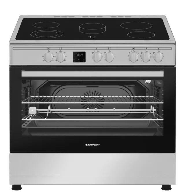 Blaupunkt BEC590DX Elektroherd 90cm 5 Zonen 105 L