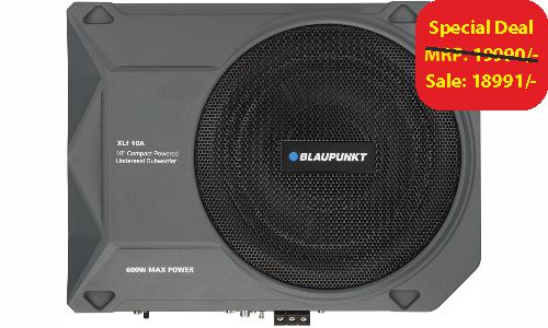 Blaupunkt XLf 10A Aktiv-Subwoofer 25cm Untersitz