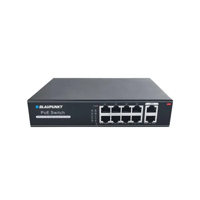 Blaupunkt BP-SWP-8GP2GL-120 PoE Switch 10-Port Gigabit