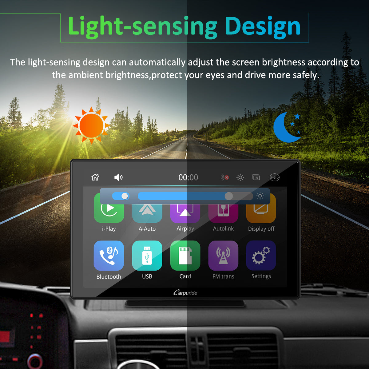 Carpuride W901 Pro CarPlay-Display 9 Zoll Auto