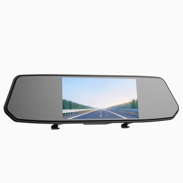 LAMTTO Dash Cam CE35A Spiegel 7 Zoll Touch Front+Heck 1080P