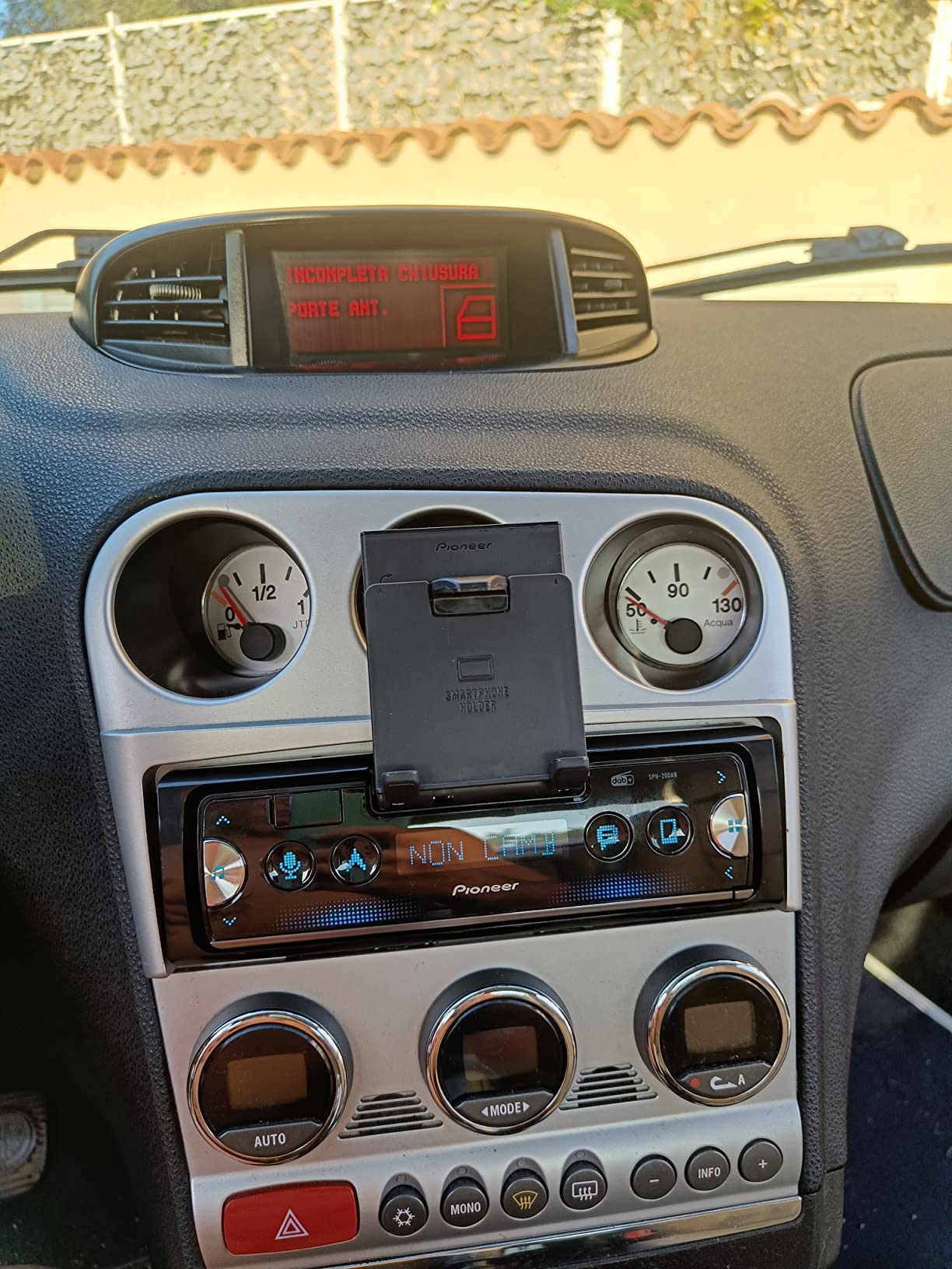 Pioneer SPH-20DAB Autoradio 1-DIN DAB+ Bluetooth USB Single