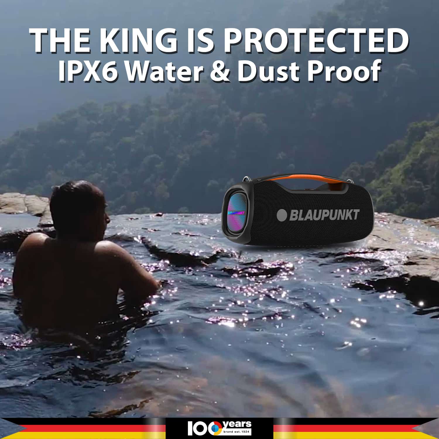 Blaupunkt Atomik Knightz King of Party Boombox 100W IPX6