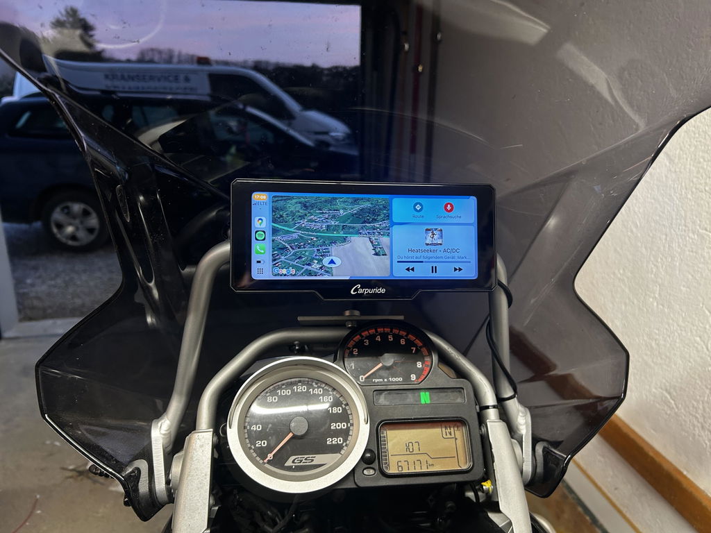Carpuride W619B BMW Motorrad-Display 6,86 Zoll CarPlay