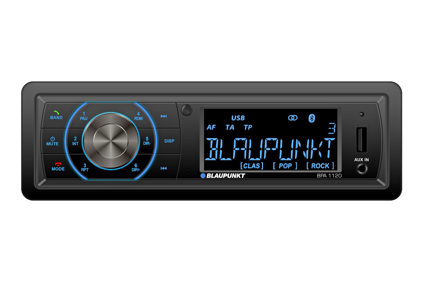 Blaupunkt BPA 1120 Autoradio 1-DIN mit Bluetooth