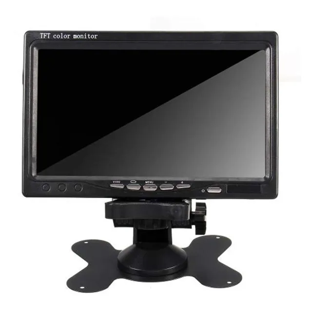 TAFFIO Universal 7" Monitor Display Rückfahrkamera Cinch