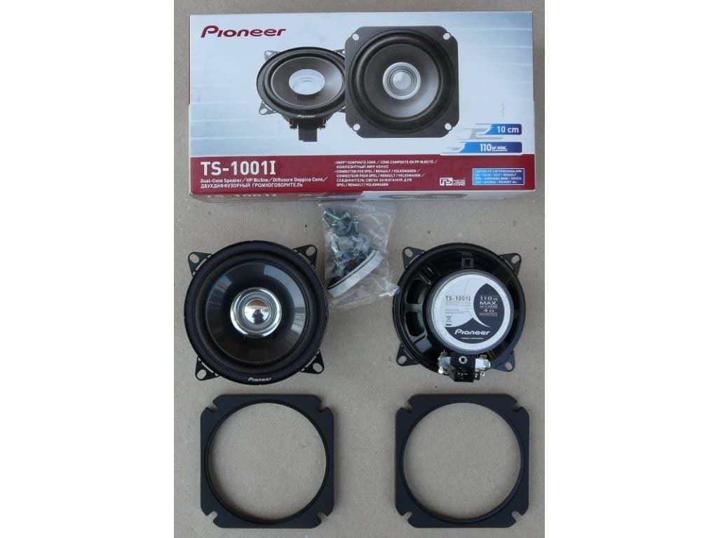 Pioneer TS-1001I 10 cm Autolautsprecher Set 110W mit Gitter