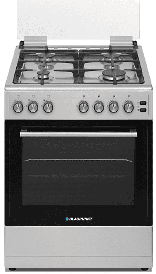 Blaupunkt BGC460MCTX Gasherd 60cm 4 Flammen 59L Grill