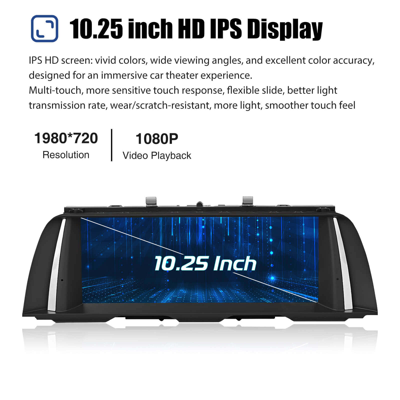 ESSGOO LZ0001 Car Stereo BMW F10 Autoradio 10,25 Zoll IPS