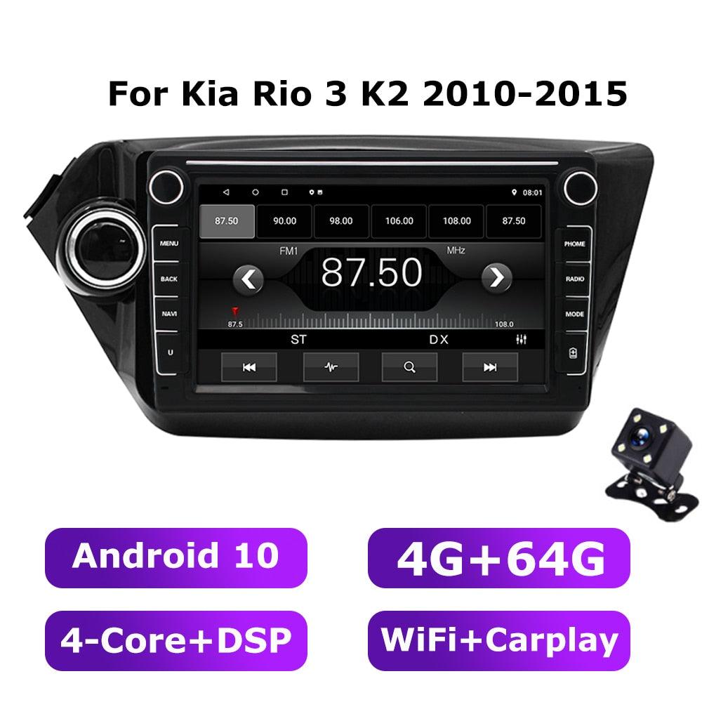 ESSGOO Car Stereo Autoradio 8 Zoll für Kia Rio 3 K2 CarPlay