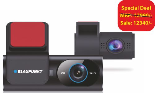 Blaupunkt DC 4050 WiFi Dashcam 2K+1080P Dual