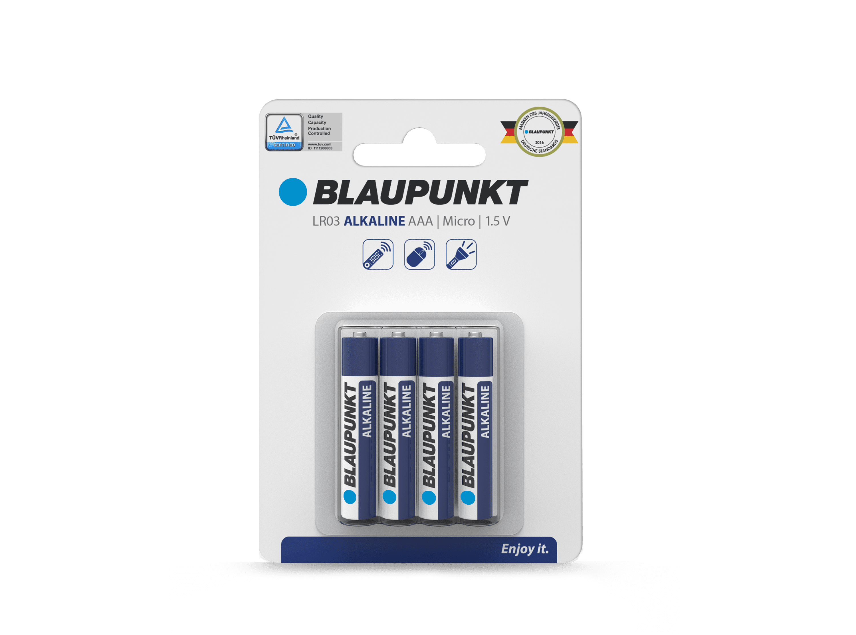 Blaupunkt LR03 AAA Alkaline Batterie Micro
