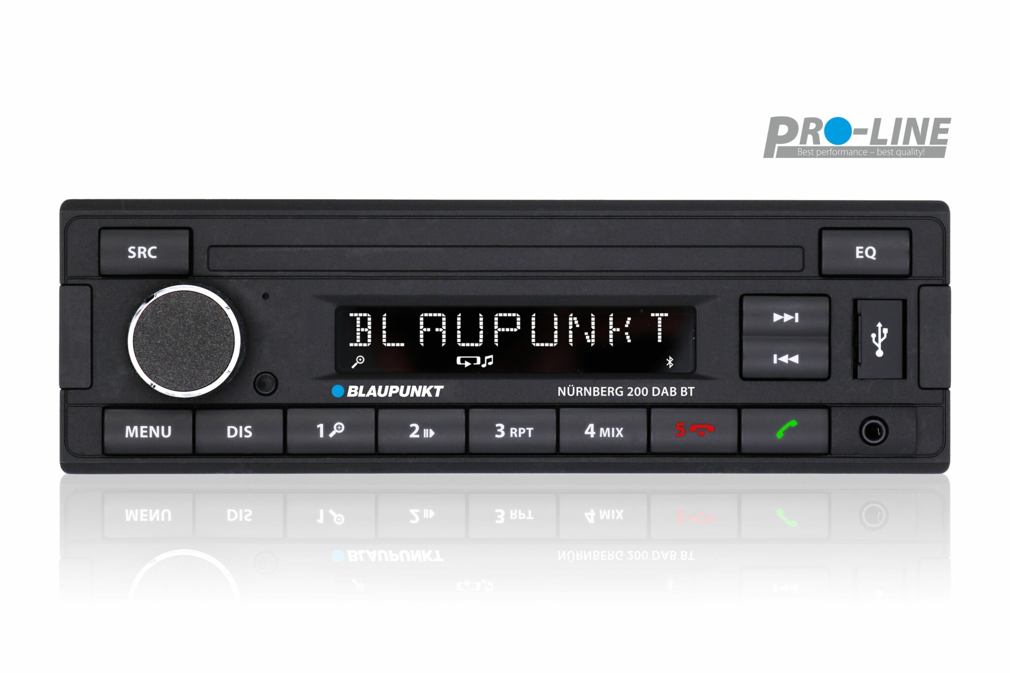 Blaupunkt Nürnberg 200 DAB BT 1-DIN Autoradio Bluetooth DAB+