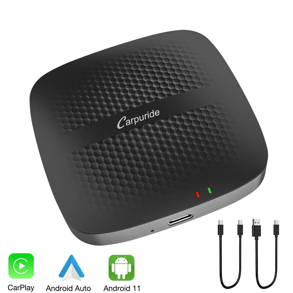 Carpuride H01 AI Box Android 11 CarPlay Adapter 3in1
