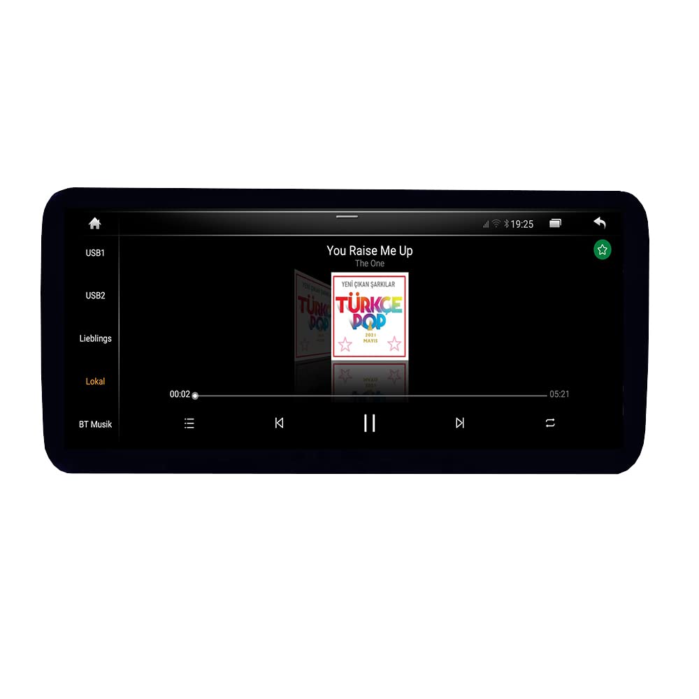 TAFFIO Audi A4 B8 A5 MMI 3G Autoradio 10.25" Android CarPlay