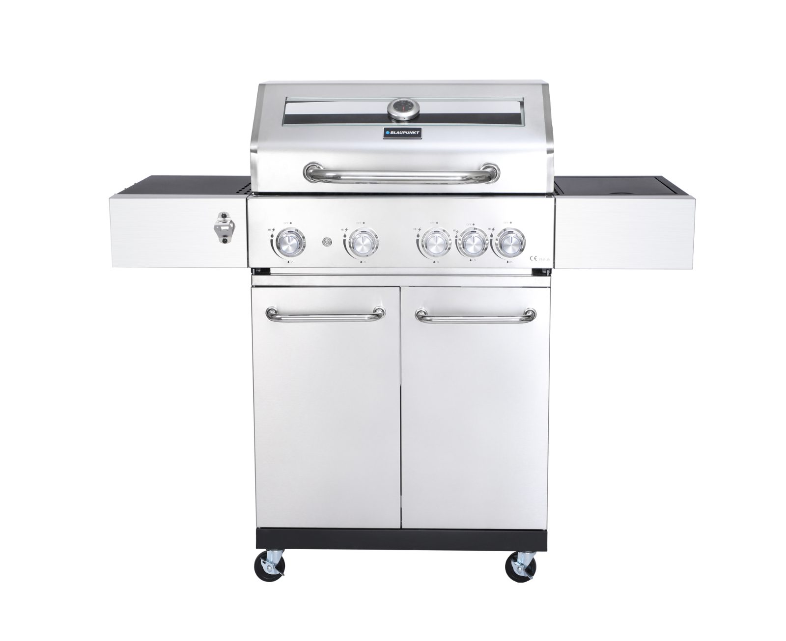 Blaupunkt GG421 Gasgrill 4-Brenner mit Seitenbrenner