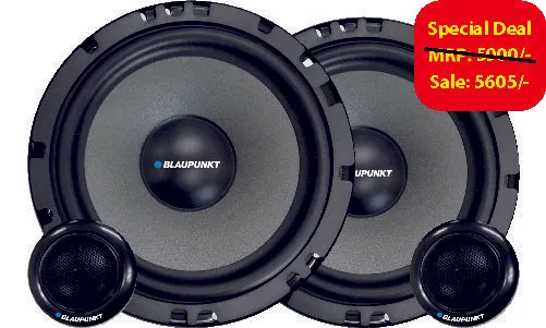 Blaupunkt 66.2C Pure Component Lautsprecher 165 mm 2-Wege