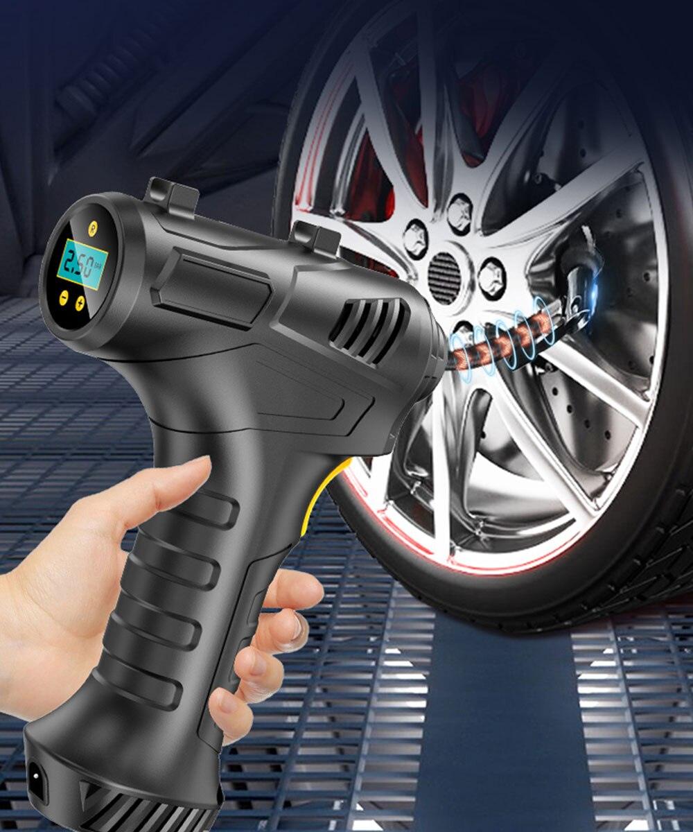 ESSGOO Auto Tools Luftkompressor Wireless Display 150 PSI