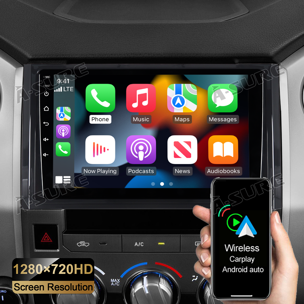 A-Sure Autoradio Toyota Tundra XK50 2+32GB CarPlay