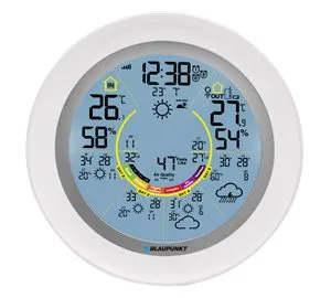 Blaupunkt WS60WH APP Wetterstation WLAN mit Außensensor