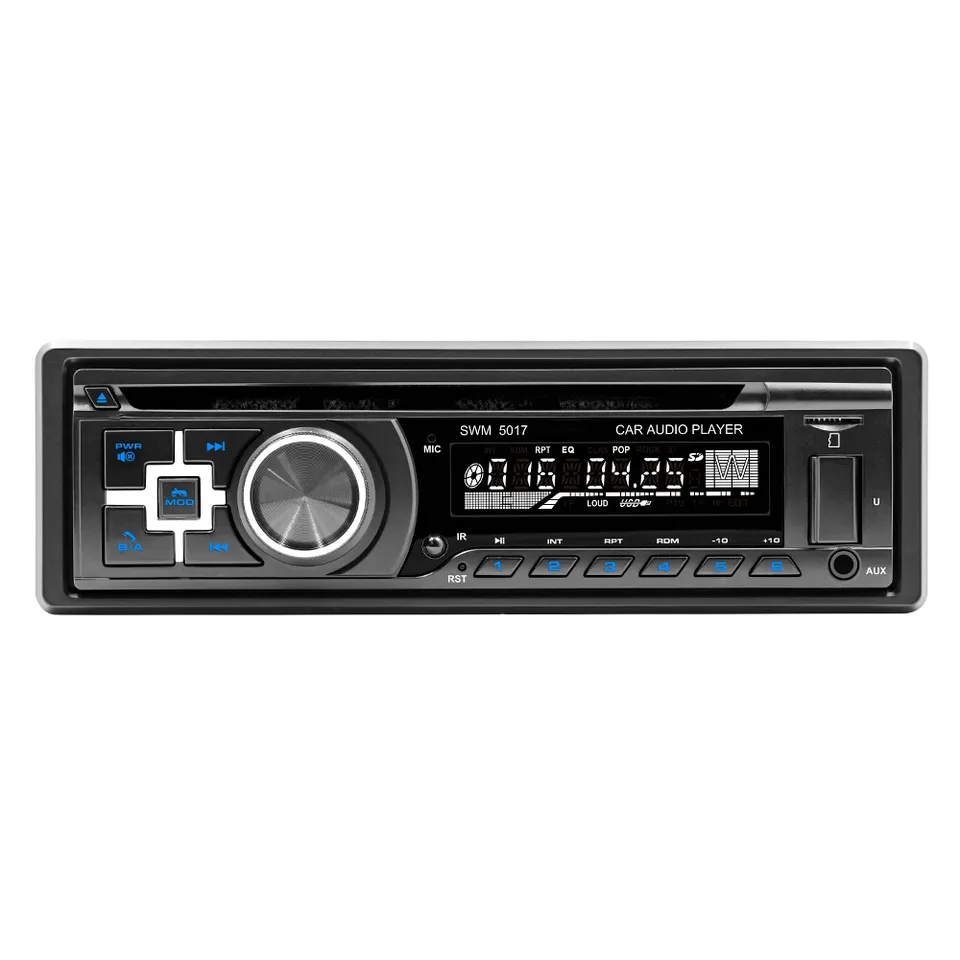 ESSGOO Car Stereo SWM5017 1-DIN Autoradio mit DVD CD MP3 FM