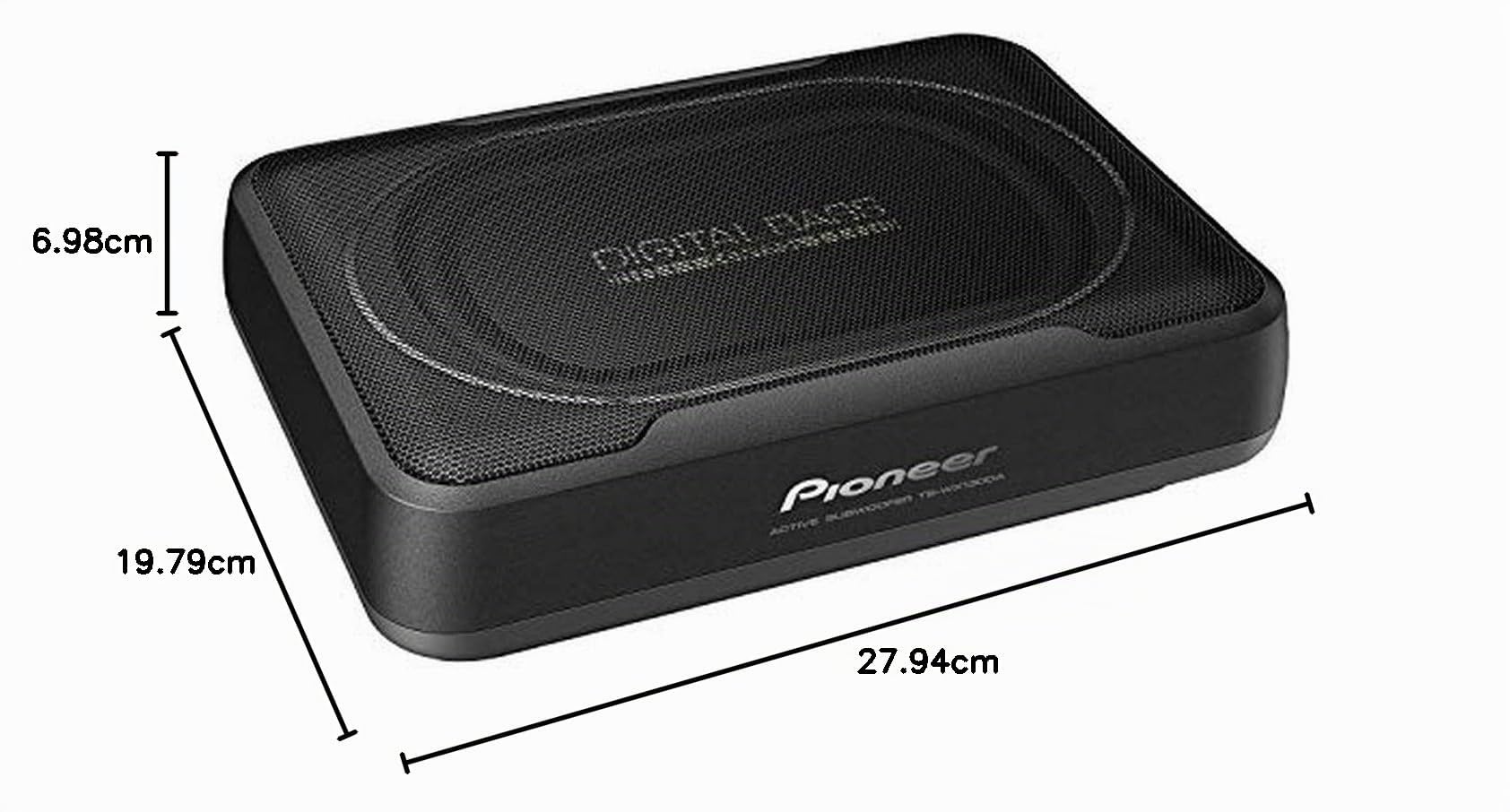 Pioneer TS-WX130DA Aktivsubwoofer 160W mit Fernbedienung