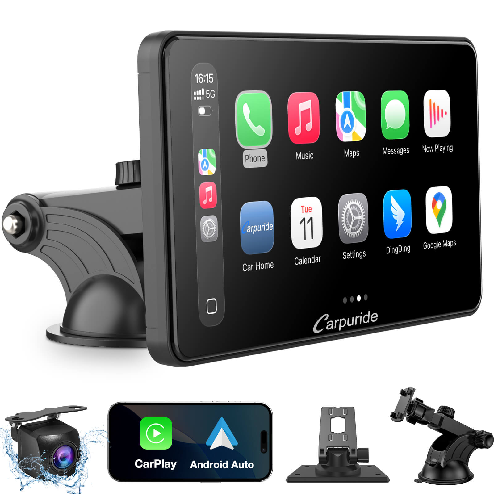 Carpuride W701 CarPlay-Display 7 Zoll Touch Variante 701