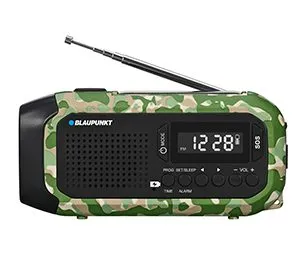 Blaupunkt ER20GC Survival Notfallradio Kurbel Solar