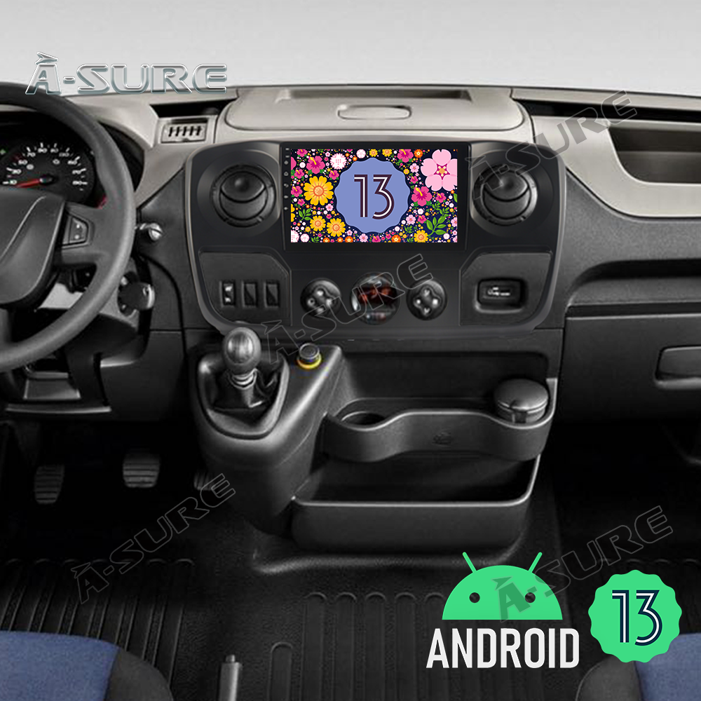 A-Sure GPS Movano Master Autoradio 9 Zoll 2+32GB Android 13