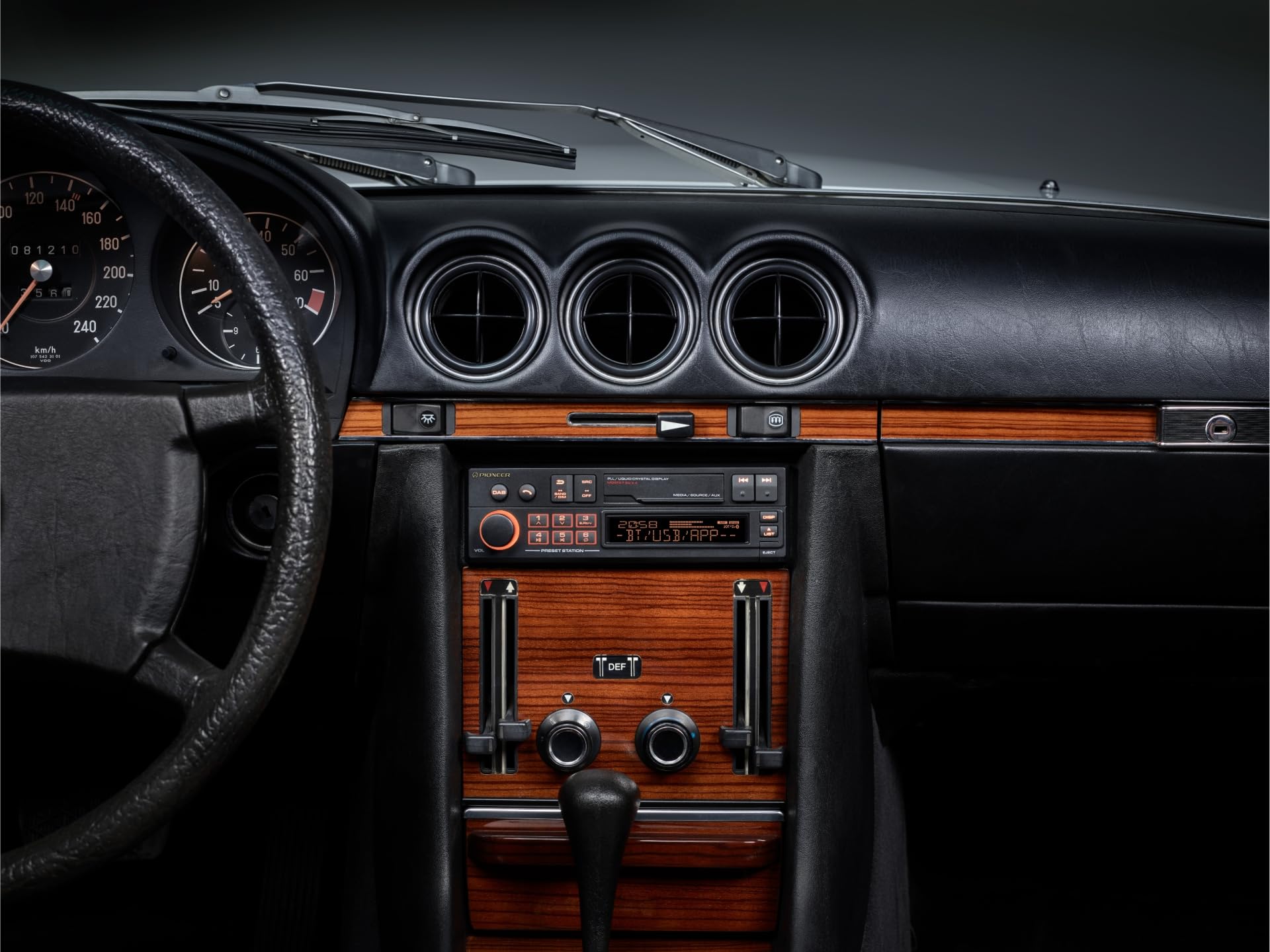 Pioneer SXT-C10PS Autoradio 1-DIN Retro DAB+ Bluetooth