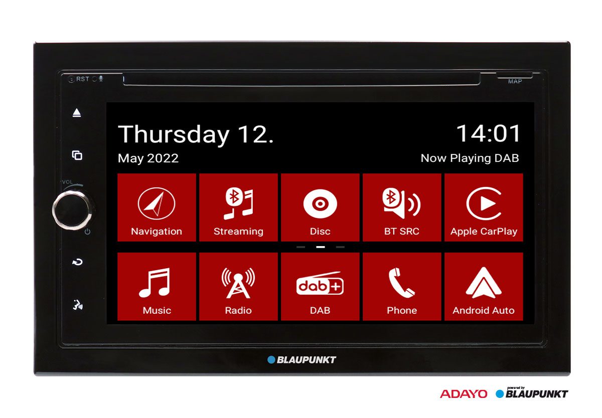 Blaupunkt Copenhagen 700 DAB Autoradio 2-DIN 6,75 Zoll
