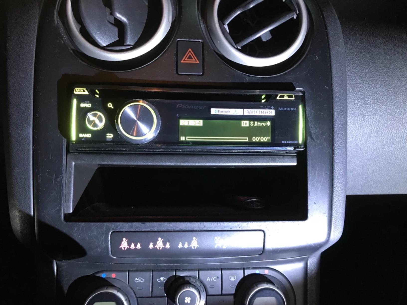 Pioneer DEH-X8700DAB Autoradio 1-DIN CD DAB+ Bluetooth Antenne