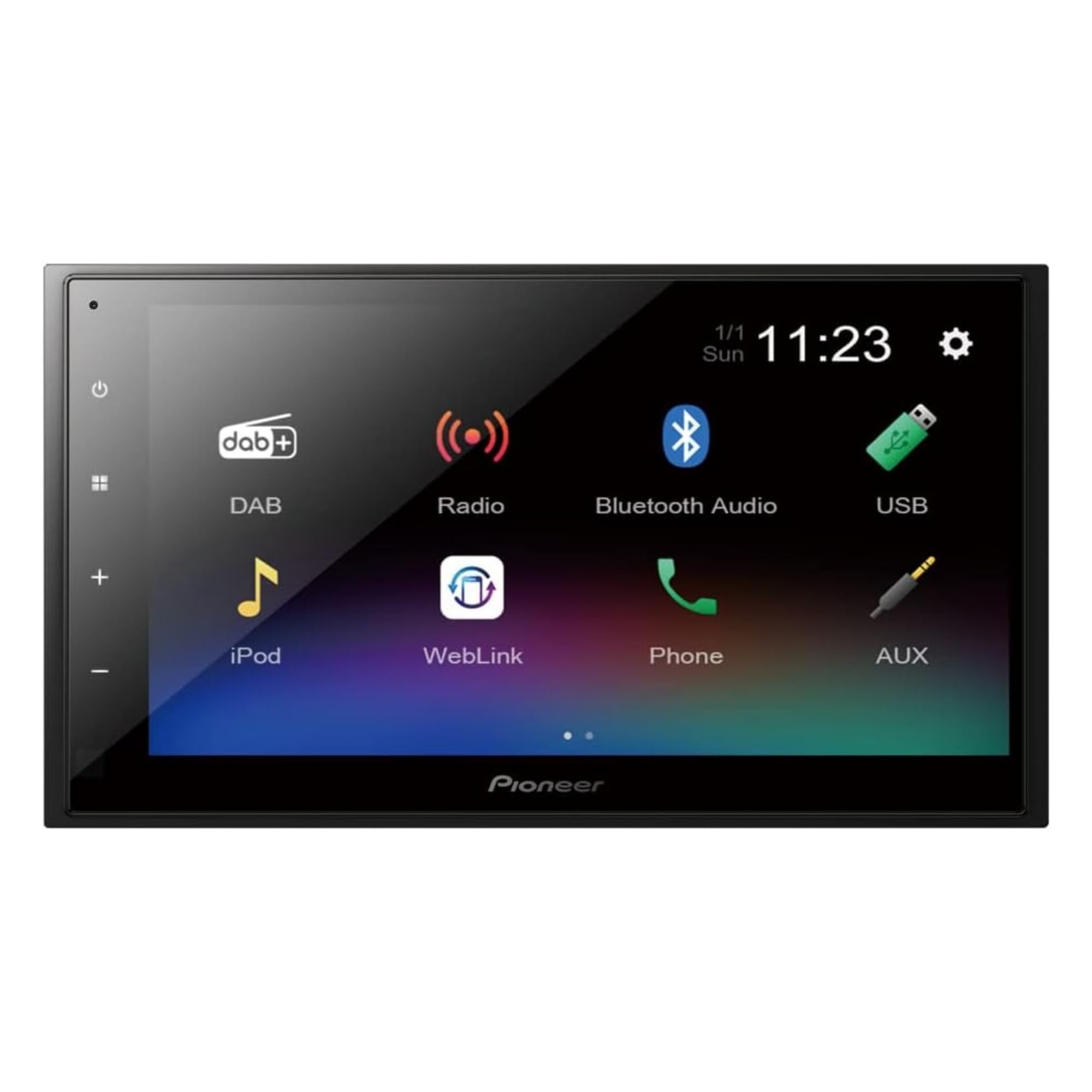 Pioneer DMH-A340DAB Autoradio 2-DIN Touch DAB+ Antenne Bluetooth