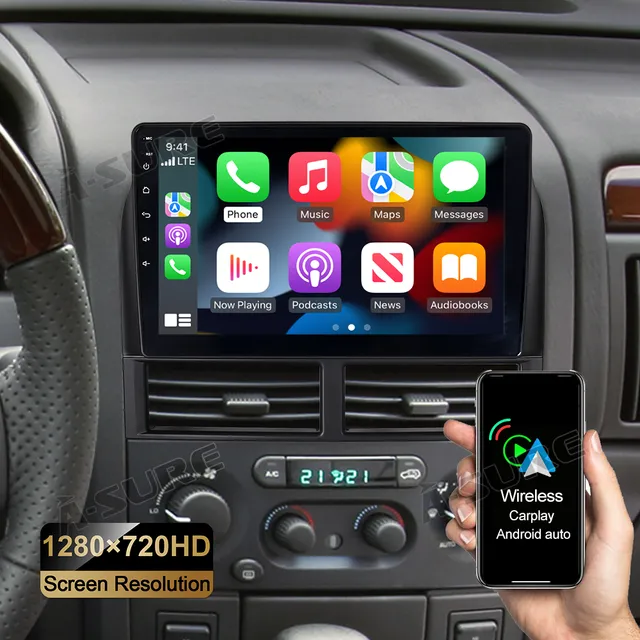 A-Sure GPS 9 Zoll Android 11 Autoradio Jeep Grand Cherokee Navi