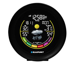 Blaupunkt WS35BK Wetterstation WLAN App Aussensensor