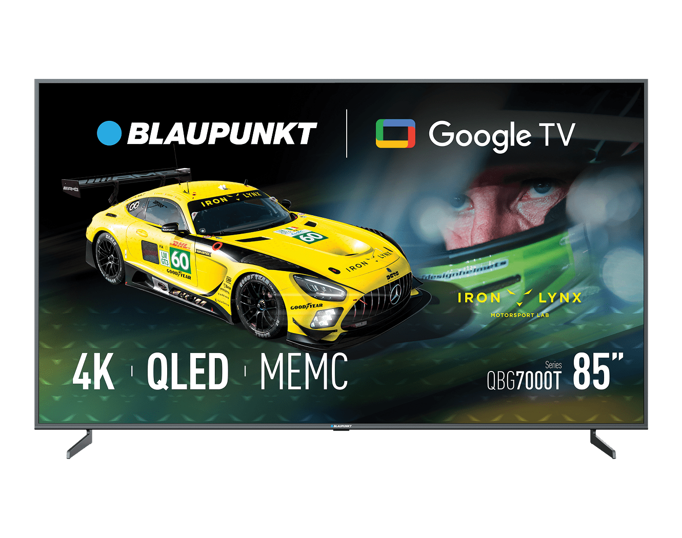 Blaupunkt 85QBG7000T Fernseher 4K Google TV 60Hz
