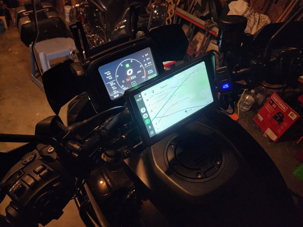 Carpuride W702S Pro Motorrad CarPlay-Display 7 Zoll TPMS