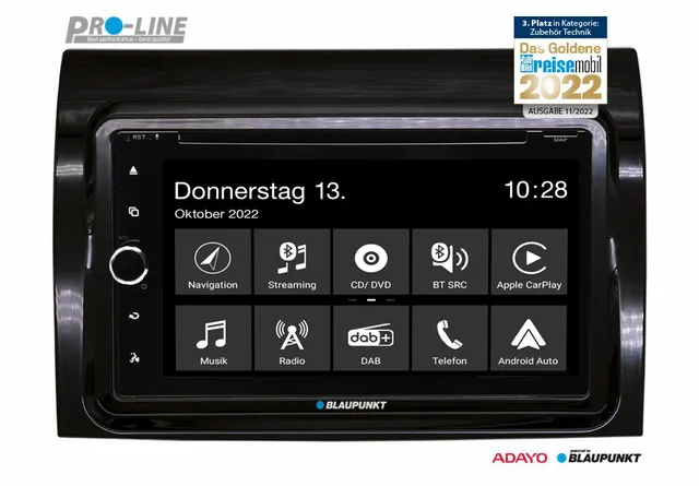 Blaupunkt Car Multimedia Camper 700 DAB Autoradio mit Camper-Navigation