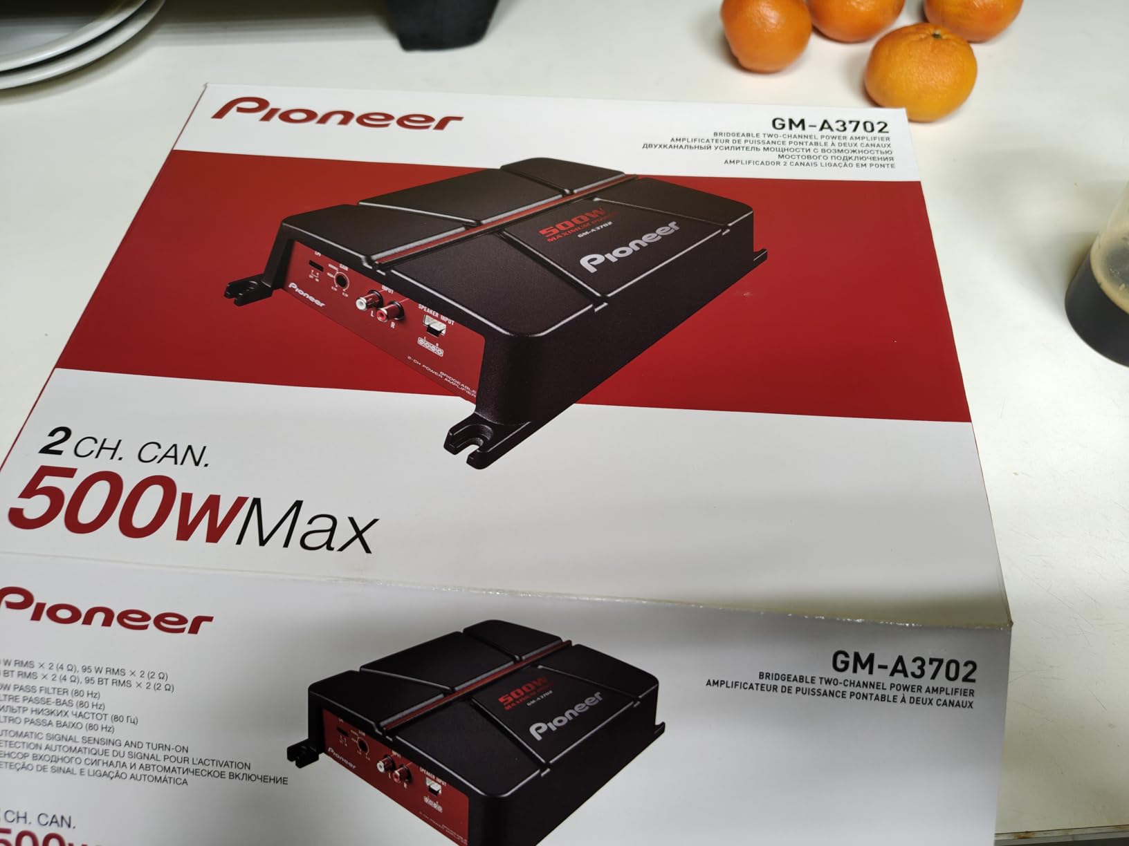 Pioneer GXT-3730B Gehäusesubwoofer 30cm 1400W mit Verstärker