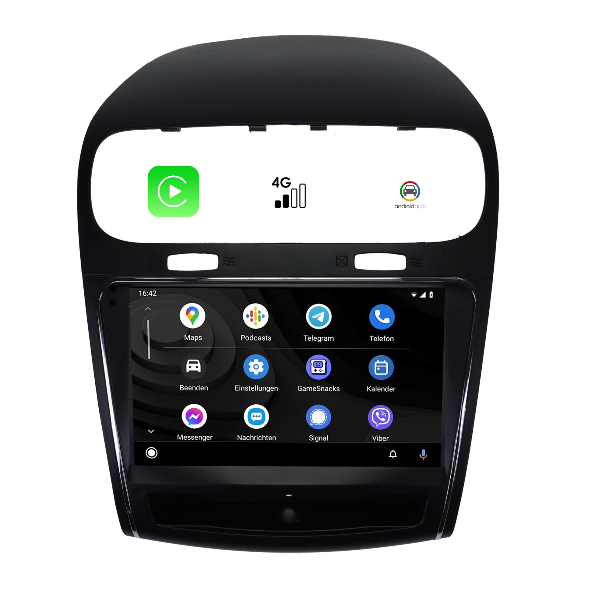 TAFFIO Fiat Freemont Dodge Journey 9 Zoll Android Autoradio