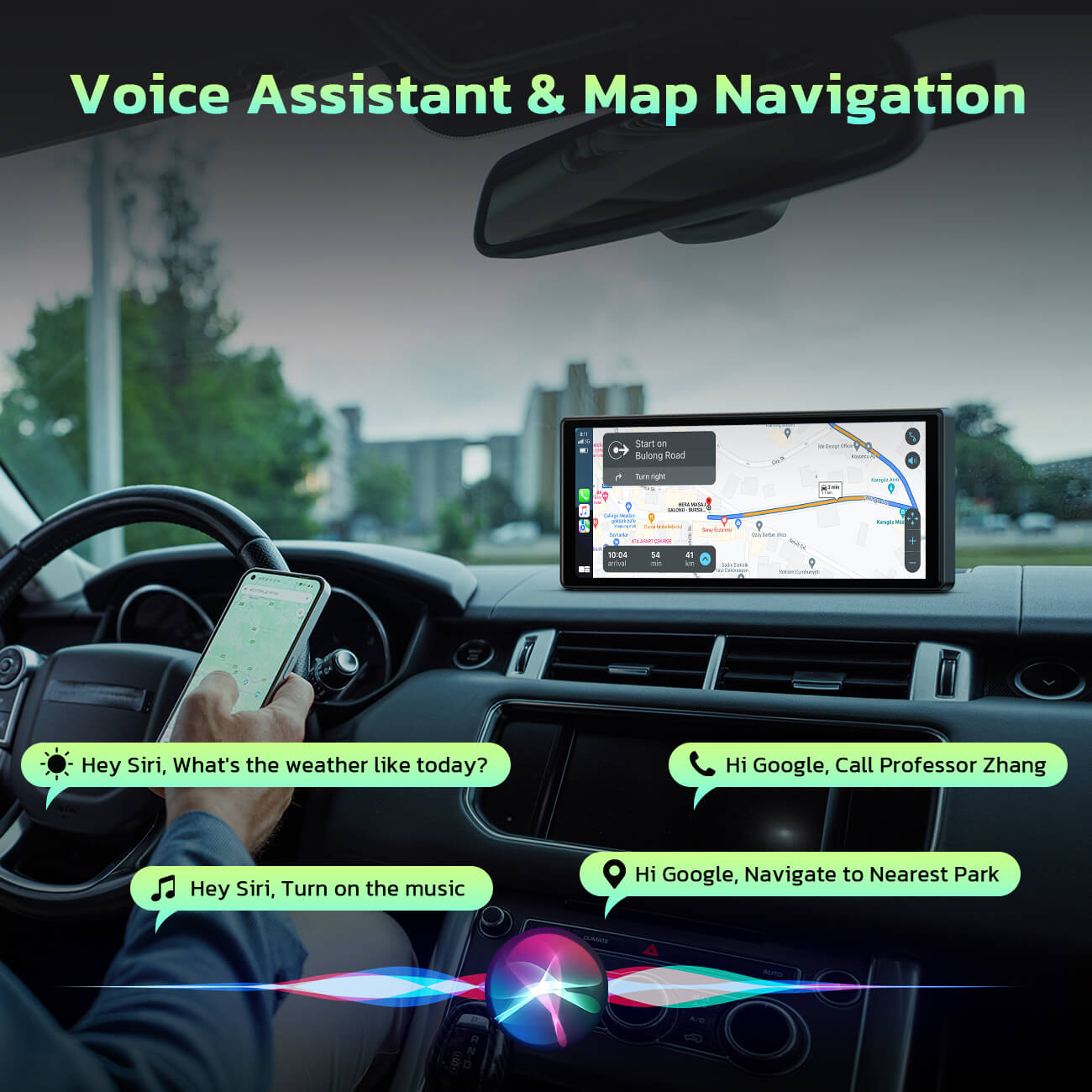 LAMTTO Carplay RC16 9,26 Zoll CarPlay-Display alle Fahrzeuge