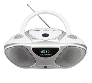 Blaupunkt BB14WH tragbares CD-Radio USB weiß