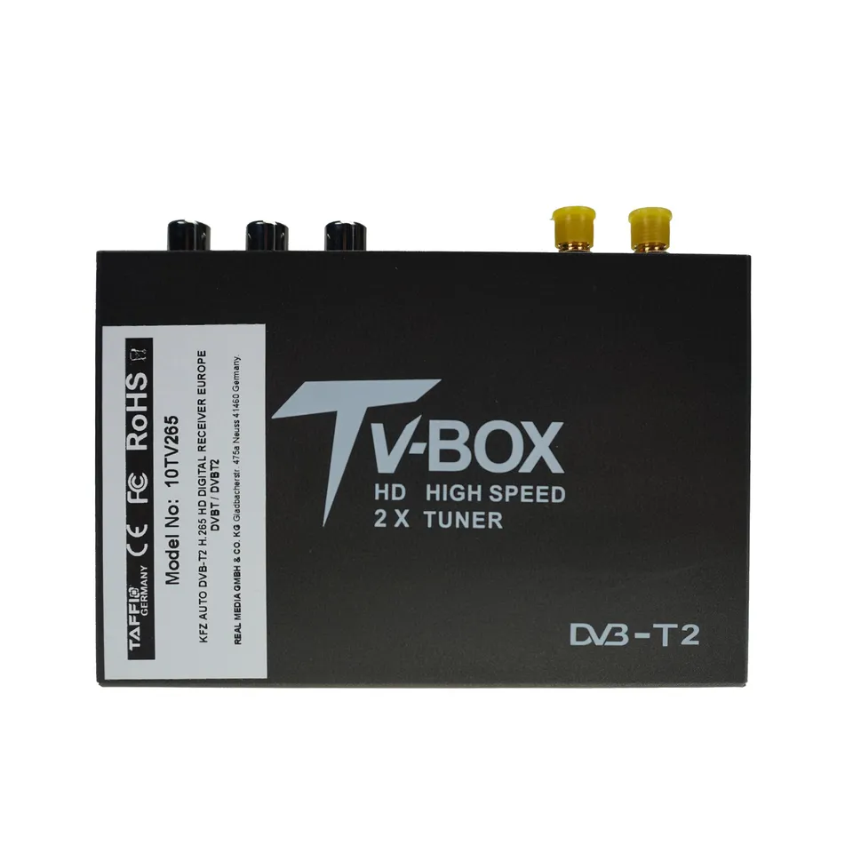 Taffio DVB-T Receiver Auto DVB-T2 H.265 universal 240 km/h