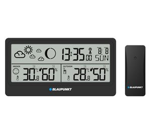 Blaupunkt Weather Stations WS20BK Wetterstation schwarz