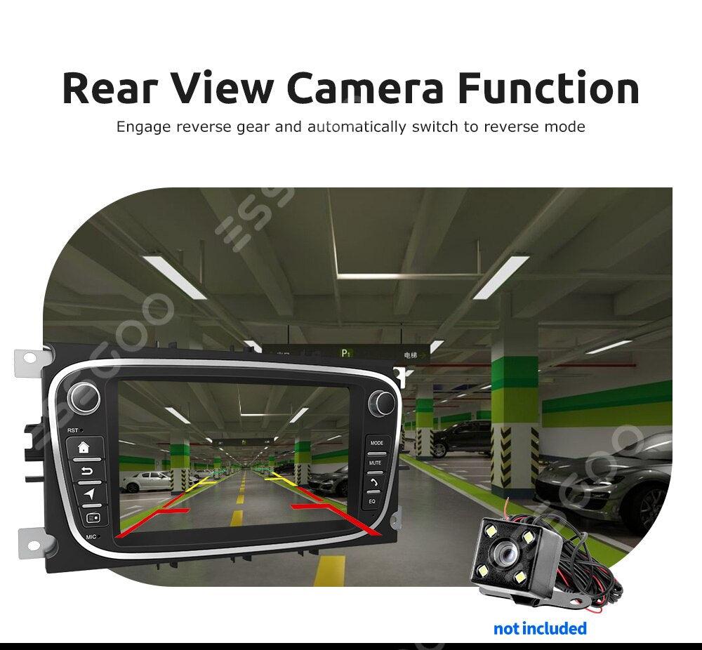 ESSGOO Car Stereo 7 Zoll Android Autoradio Ford Focus
