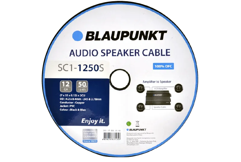 Blaupunkt Car Accessories SC1 OFC Kupfer Kabel Auto