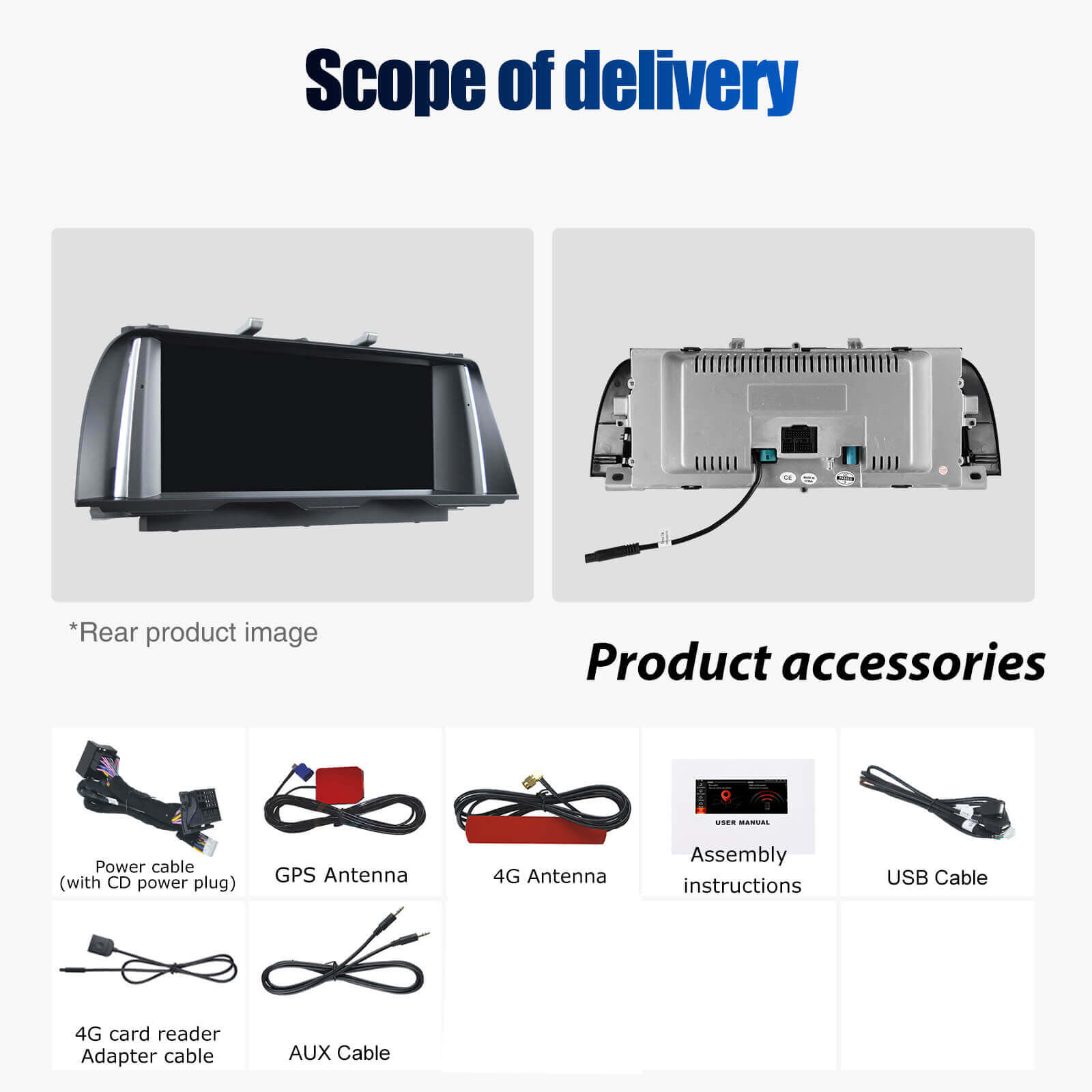 ESSGOO LZ0001 Car Stereo BMW F10 Autoradio 10,25 Zoll IPS