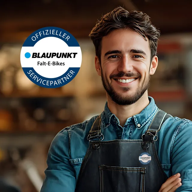 Blaupunkt Falt E-Bike Händler Servicepartner Paket