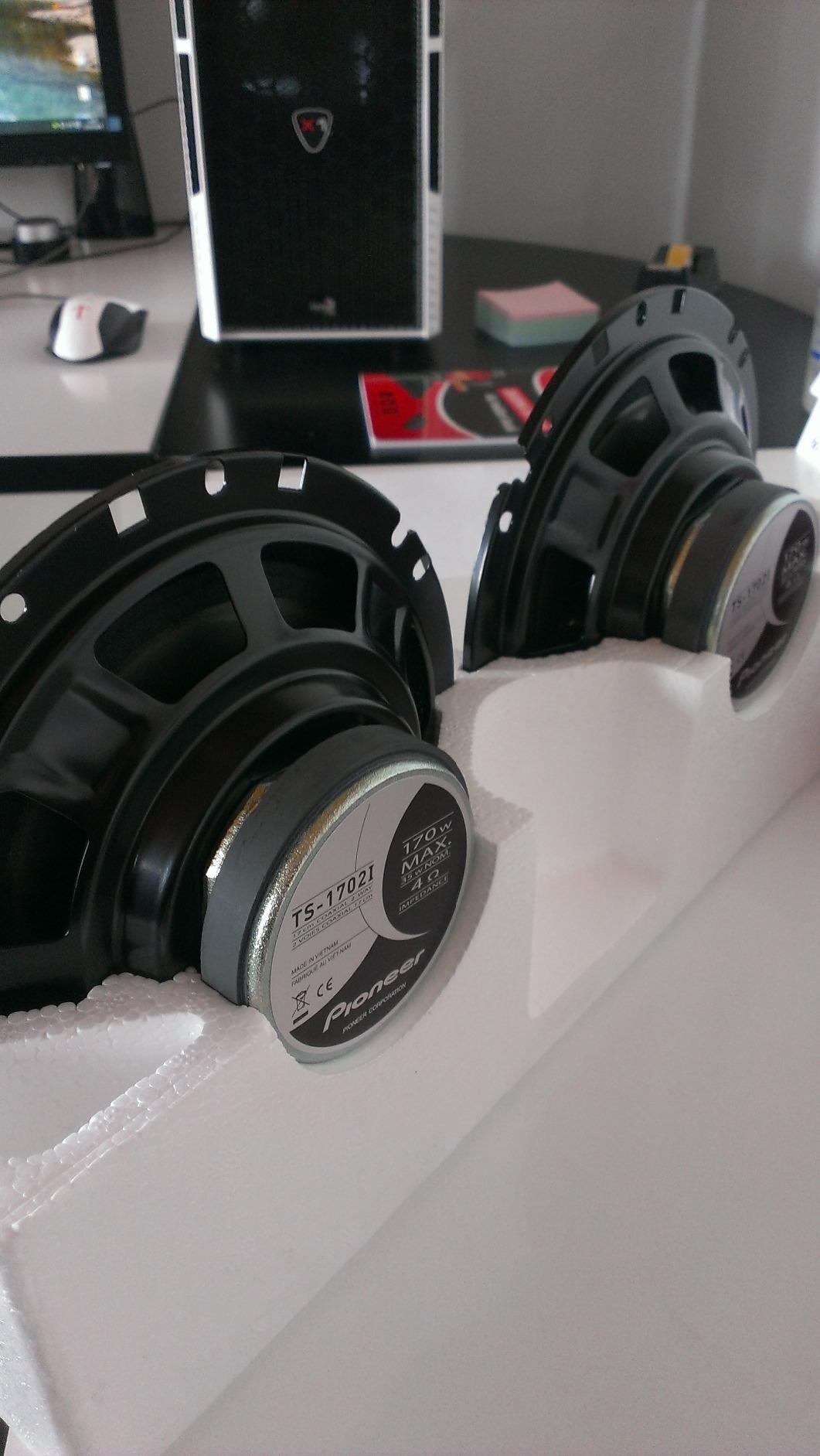 Pioneer TS-1702I 17cm Koax Lautsprecher 2-Wege 170W Set